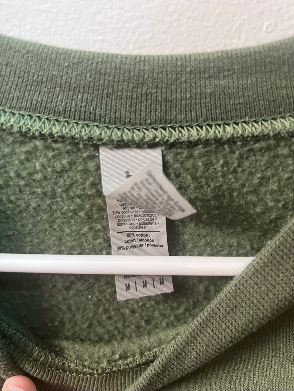 Gildan Olive Green "MAMA" Crewneck Sweatshirt - Picture 2 of 2